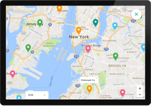 FieldPie: Saha Otomasyonu - Müşteri Harita Görünüm